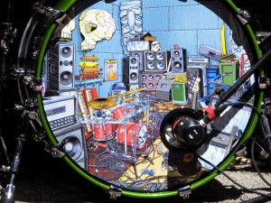 Slightly Stoopid's Drum Set